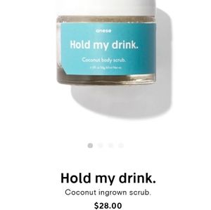 Anese Hold My Drink lip and body scrub